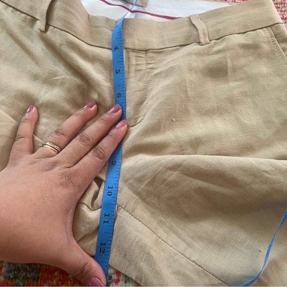 Banana Republic linen blend pants womens OP - Picture 6 of 7